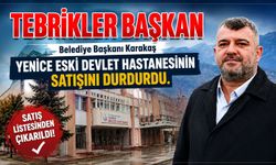 BAŞKAN KARAKAŞ SATIŞI DURDURDU