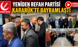 YENİDEN REFAH PARTİSİ'NDE BAYRAMLAŞMA TÖRENİ