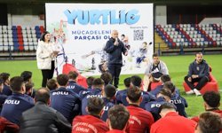 GENÇ SPORCULARLA “FUTBOLA DAİR HER ŞEY” BULUŞMASI
