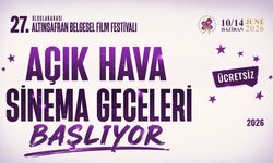 SAFRANBOLU'DA AÇIK HAVA SİNEMA GECELERİ BAŞLIYOR
