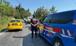 ALAPLI'DA FRENİ BOŞALAN KAMYONET TARIM ARACINA ÇARPTI