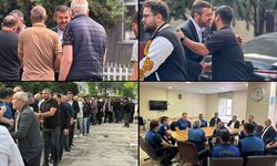 BAŞKAN ÇETİNKAYA, BELEDİYE PERSONELİYLE BAYRAMLAŞTI