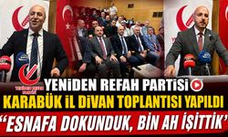 YRP KARABÜK İL DİVAN TOPLANTISI GERÇEKLEŞTİRİLDİ