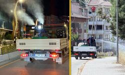 KARABÜK BELEDİYESİ ŞEHRİ SİNEK VE HAŞERELERE KARŞI İLAÇLIYOR