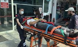 İNŞAAT İSKELESİNDEN DÜŞEN İŞÇİ YARALANDI