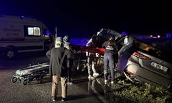 D-100 KARA YOLUNDA KAZA: 2 YARALI
