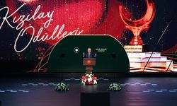 CUMHURBAŞKANI ERDOĞAN TÜRK KIZILAY ÖDÜLLERİ TÖRENİNE KATILDI