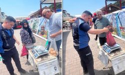 YENİCE'DE VATANDAŞIN HAKKI KONTROL TARTISIYLA KORUNUYOR