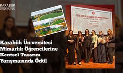 KBÜ MİMARLIK ÖĞRENCİLERİNE ÖDÜL