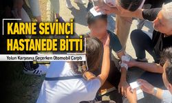 KARNE SEVİNCİ HASTANEDE BİTTİ