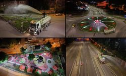 KARABÜK'TE İÇME SUYUNA DOKUNMADAN YEŞİL ALANLAR GECE SULANIYOR