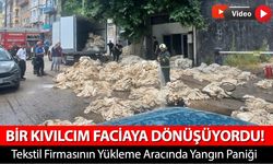 YÜKLEME ARACINDA ÇIKAN YANGINDA FACİADAN DÖNÜLDÜ
