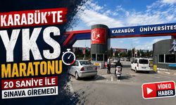 KARABÜK'TE YKS MARATONU