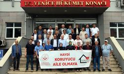 YENİCE'DE SOSYAL RİSK HARİTALARI ÇALIŞMALARI İÇİN MUHTARLARLA GÜÇ BİRLİĞİ