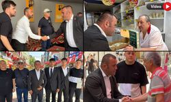 CHP MERKEZ İLÇE BAŞKANI ALİ YAVUZ'DAN ESNAF ZİYARETİ