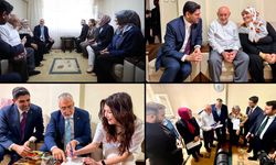 BAKAN IŞIKHAN'DAN KARABÜK'TE AİLE ZİYARETLERİ