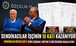 İŞTE SENDİKACILARIN MİLYONLUK MAAŞ BORDROLARI..!