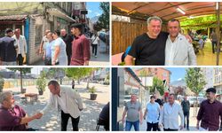 CHP KARABÜK MERKEZ İLÇE TEŞKİLATI ANKARA CADDESİ ESNAFINI ZİYARET ETTİ