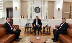 GELİBOLU KAYMAKAMI CİHAT KOÇ'TAN VALİ ÇAĞATAY'A ZİYARET