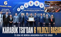 KARABÜK TSO’DAN 6 YILDIZLI BAŞARI