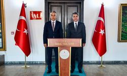 VALİ ÇAĞATAY'DAN BOLU VALİSİ AYDIN'A İADE-İ ZİYARET
