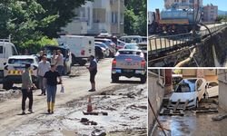 CİDE'DE SELİN YARALARI PERSONELLE SARILIYOR