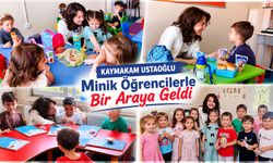 ESKİPAZAR KAYMAKAMI KÜBRA USTAOĞLU'NDAN YAZ KUR'AN KURSUNA ZİYARET