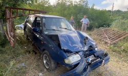 KAZA YAPAN ARACINI BIRAKTI EVE UYUMAYA GİTTİ