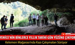 KELEMEN MAĞARASI'NDA TARİHE IŞIK TUTAN KAZILAR SÜRÜYOR
