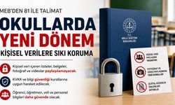 MEB'DEN 81 İLE KRİTİK TALİMAT! OKULLARDA KİŞİSEL VERİ PAYLAŞIMI YASAKLANDI