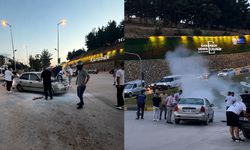 MOTORDAN YÜKSELEN DUMANLAR ALARMA GEÇİRDİ