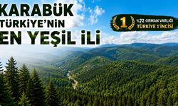 KARABÜK ORMAN ZENGİNLİĞİNDE TÜRKİYE LİDERİ