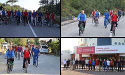 OVACIK'TA SAĞLIKLI YAŞAM İÇİN PEDALLAR ÇEVRİLDİ