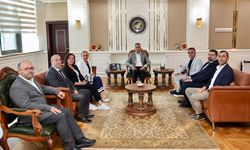 SAFTİD YÖNETİMİNDEN VALİ ÇAĞATAY'A ZİYARET
