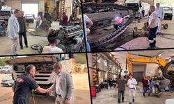 ŞERAFETTİN KELLECİ, HAFTA SONU MESAİSİNDE ÇALIŞMALARI YERİNDE İNCELEDİ