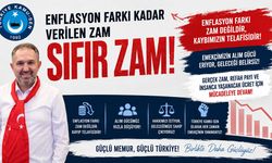 TÜRK SAĞLIK-SEN'DEN SERT TEPKİ: "ENFLASYON FARKI KADAR ZAM SIFIR ZAMDIR"