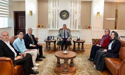 LGS TÜRKİYE BİRİNCİSİ HASAN NURİ ŞİMŞEK'TEN VALİ ÇAĞATAY'A ZİYARET