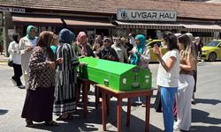 YENİCE'DE ÖLDÜRÜLEN KADIN SON YOLCULUĞUNA UĞURLANDI