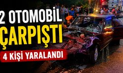 YENİCE'DE YAĞIŞ KAZAYI GETİRDİ: 4 YARALI