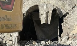 ZONGULDAK'TA YIKIM SAHASININ İÇİNDE SIĞINAK BULUNDU