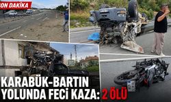 KARABÜK-BARTIN YOLUNDA FECİ KAZA: 2 ÖLÜ