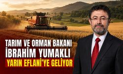 BAKAN YUMAKLI HASAT PROGRAMI İÇİN EFLANİ’YE GELİYOR