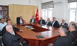 EFLANİ’DE MUHTARLARDAN KAYMAKAM ÇELİK’E ZİYARET