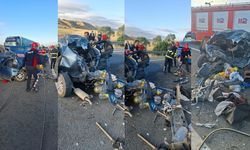 GEREDE-KARABÜK YOLUNDA KAZA 2 ÖLÜ 2 YARALI