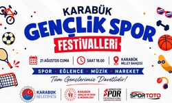 KARABÜK’TE GENÇLİK VE SPOR FESTİVALİ DÜZENLENECEK