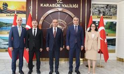 HSK ÜYESİ SAİT ÖZDEMİR'DEN VALİ ÇAĞATAY'A ZİYARET
