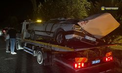 KARABÜK-KASTAMONU YOLUNDA OTOMOBİL TAKLA ATTI