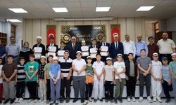 KARABÜK’TE 6 ÖĞRENCİ HAFIZLIK BELGESİ ALDI