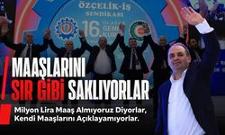 SENDİKACILAR NE KADAR MAAŞ ALDIKLARINI SIR GİBİ SAKLIYOR