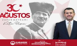 BAŞKAN ÇETİNKAYA'DAN 30 AĞUSTOS MESAJI